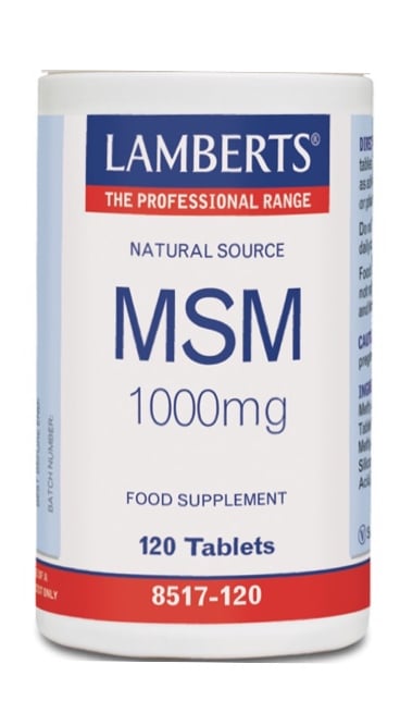 MSM 120 tabletas