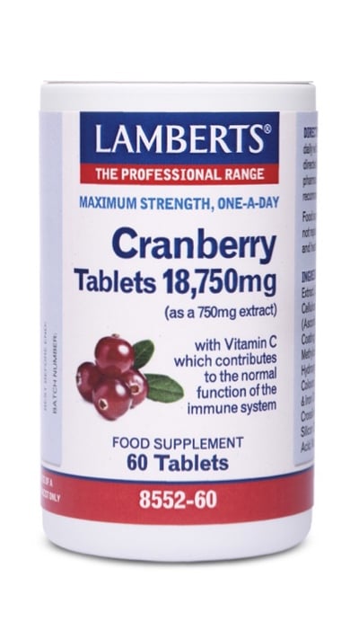 CRANBERRY – ARANDANO 60 tabletas