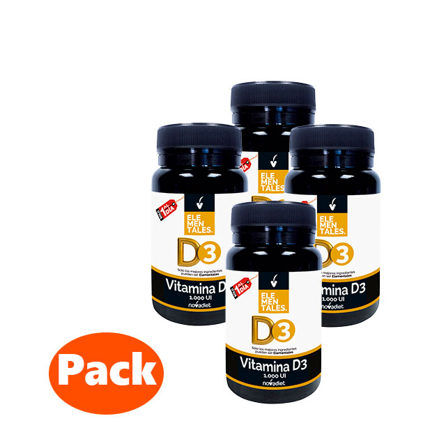 Pack 4 Vitamina D3