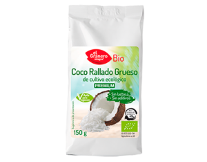 aperitivos y frutos secos COCO RALLADO GRUESO BIO, 150 g