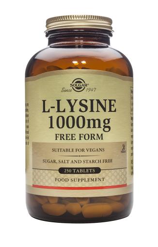 aminoácidos L-LISINA 1000mg/250 COMP