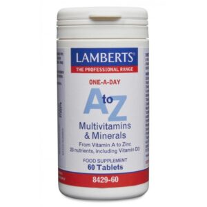 vitaminas A Z MULTIVITAMINAS 60 tabletas