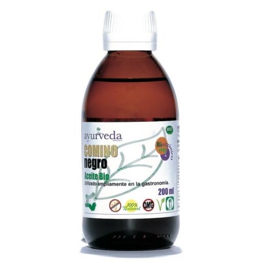 aceites y vinagres ACEITE DE COMINO NEGRO PURO ECO AYURVÉDICO, 200 ml