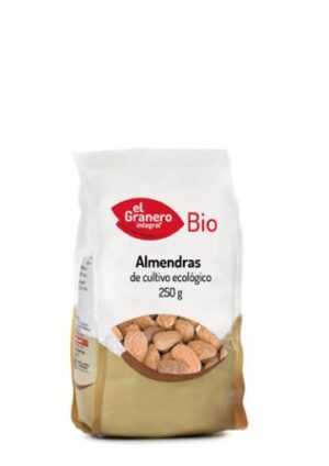 aperitivos y frutos secos ALMENDRAS BIO, 250 g