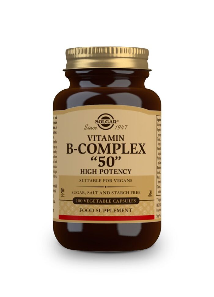 vitaminas B-COMPLEX 50 100 CAPSULAS VEGETALES