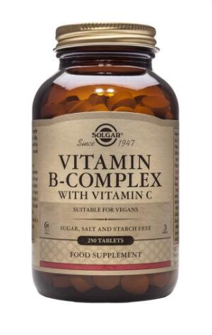 vitaminas B-COMPLEX con VITAMINA C. 250 Comprimidos.