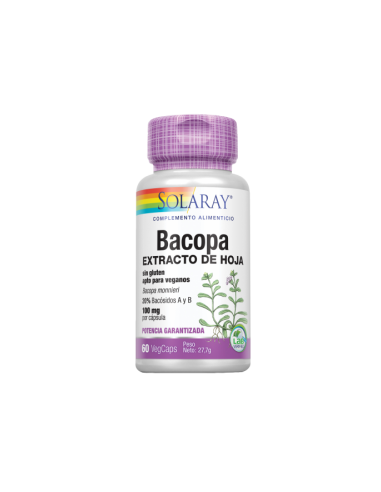 antioxidantes BACOPA 100 MG - 60CAP