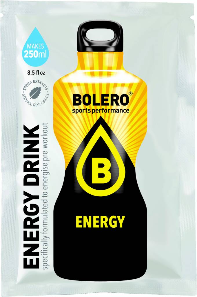 bebidas solubles BOLERO ENERGY SOBRE 7 GRS