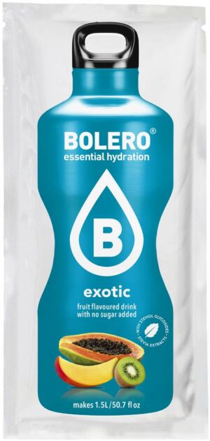 bebidas solubles BOLERO EXOTIC SOBRE 9 GRS