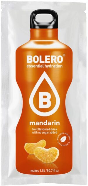 bebidas solubles BOLERO MANDARINA SOBRE 9 GRS