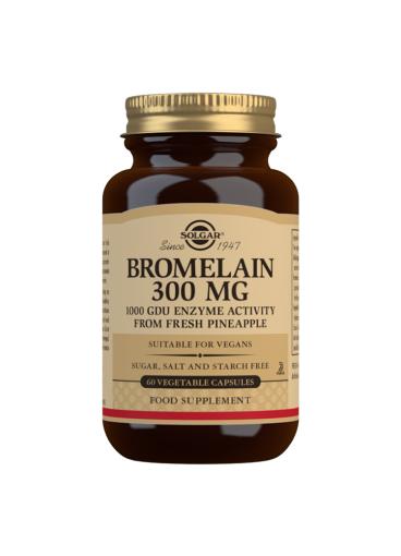 antioxidantes BROMELINA 300MG 60 CAP VEG