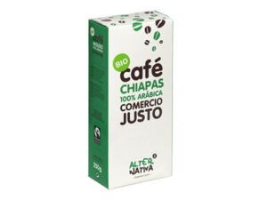 bebidas solubles CAFE CHIAPAS MOLIDO BIO 250grs