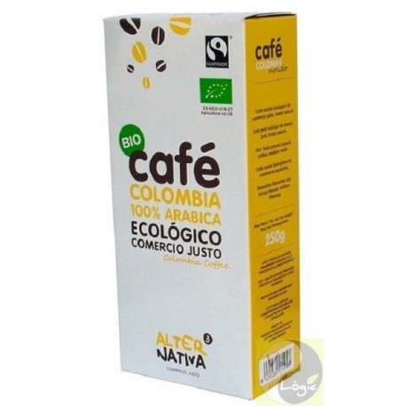 azucar y endulzantes CAFE COLOMBIA MOLIDO BIO 250