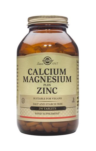 minerales CALCIO-MAGNESIO-ZINC 250COMP