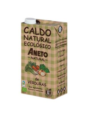 sales, condimentos y salsas CALDO NATURAL DE VERDURAS ECO 1 L