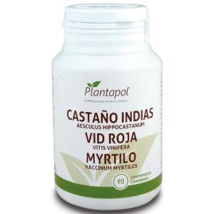 sistema circulatorio CASTAÑO DE INDIAS VID ROJA MYRTILO 90 CAP
