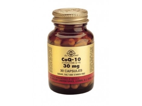 antioxidantes COENZIMA Q-10 30 mg. 30 Cápsulas Blandas.