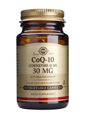 antioxidantes COENZIMA Q-10 30 mg 30 Cápsulas Vegetales.