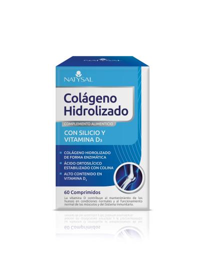 antioxidantes COLAGENO HIDROLIZADO CON SILICIO VITAMINA D3 60 COMP