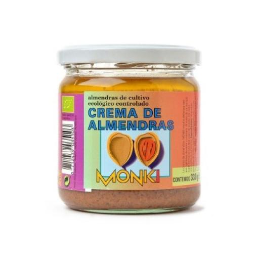 sales, condimentos y salsas CREMA DE ALMENDRAS TOSTADAS 330GR BIO