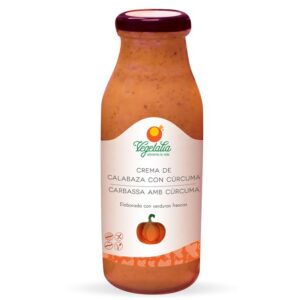 conservas CREMA DE CALABAZA CON CURCUMA BIO 500 ML