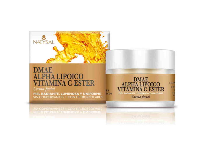 línea facial CREMA DMAE+ALFHALIPOICO+VIT C 50 ML