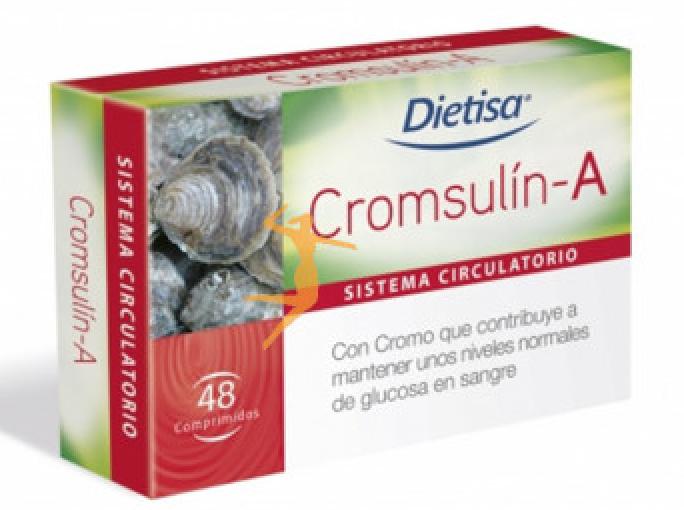 sistema circulatorio CROMSULIN-A 48 COMPRIMIDOS