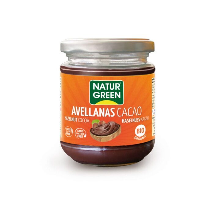 repostería y chocolates Crema Avellanas Cacao 200 g