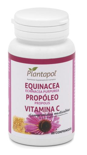 vitaminas EQUINACEA, PROPÓLEO Y VITAMINA C masticable (60 comprimidos 670 mg)