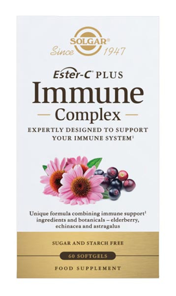 sistema inmunológico ESTER-C PLUS IMMUNE COMPLEX 60 CAP