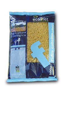 arroz y pasta FIDEO-CABELLIN INTEGR.ECODIET 500GR