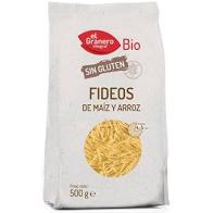 arroz y pasta FIDEOS DE MAIZ Y ARROZ SIN GLUTEN BIO, 500 g