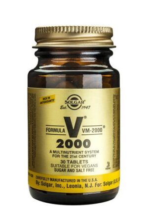 vitaminas y minerales FORMULA VM-2000 30 COMPRIMIDOS