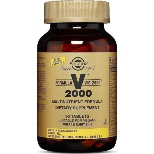 vitaminas y minerales FORMULA VM-2000 90 COMPRIMIDOS