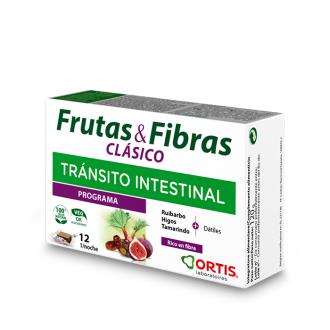 digestivos FRUTA Y FIBRA CLASICO 12 CUBITOS