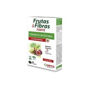 digestivos FRUTA Y FIBRA FORTE 24 COMPRIMIDOS