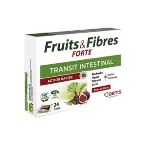digestivos FRUTA Y FIBRA FORTE 24 cubitos