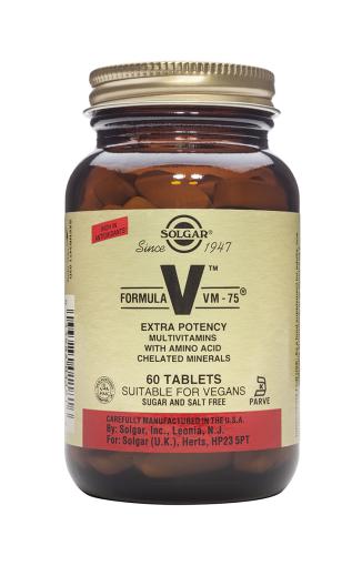 vitaminas FÓRMULA VM-75 (UNO-AL-DÍA). 60 Comprimidos.