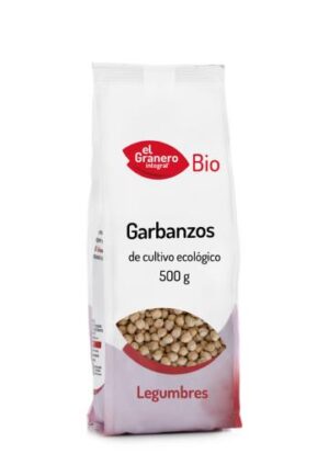 legumbres y verduras desecadas GARBANZOS BIO, 500 g