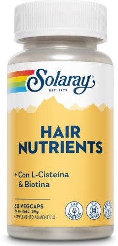 vitaminas HAIR NUTRIENTS 60 CAPS