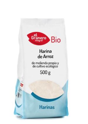 harinas y sémolas HARINA DE ARROZ BIO, 500 g