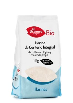 harinas y sémolas HARINA DE CENTENO INTEGRAL BIO, 1 Kg