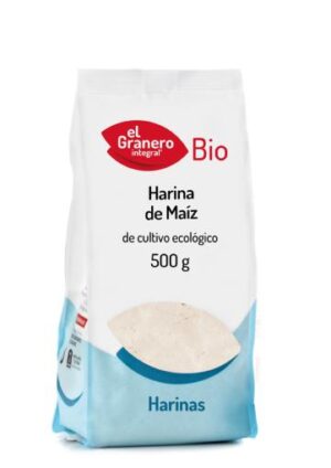 harinas y sémolas HARINA DE MAIZ BIO, 500 g