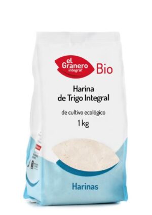 harinas y sémolas HARINA DE TRIGO INTEGRAL BIO, 1 Kg