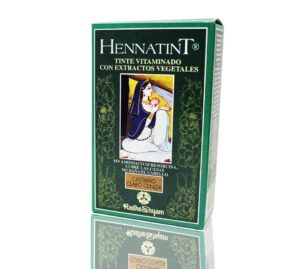 línea capilar HENNATINT CASTAÑO CLARO CENIZA 60+60 ML