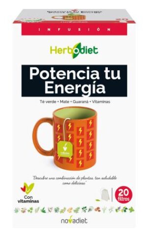 plantas en filtro HERBODIET POTENCIA TU ENERGIA 20 FILTROS