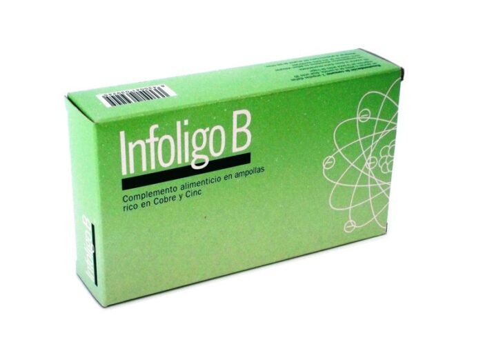 vitaminas y minerales INFOLIGO-B 20 AMPOLLAS