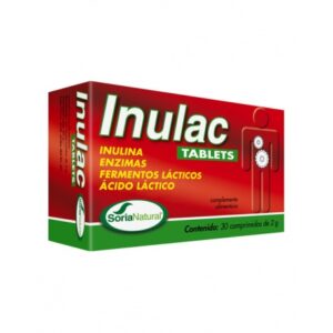 digestivos INULAC TABLETS 30 COMPRIMIDOS