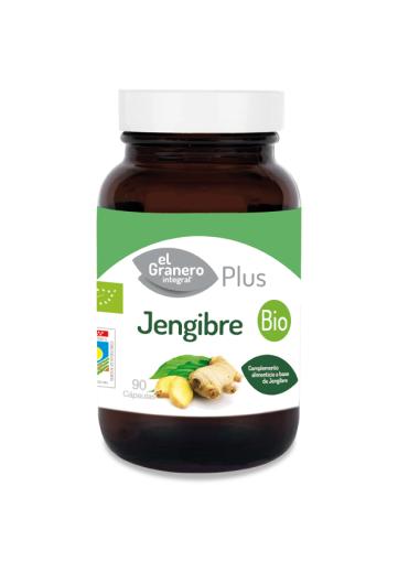plantas en comprimidos JENGIBRE BIO, 90 CÁP, 500 mg