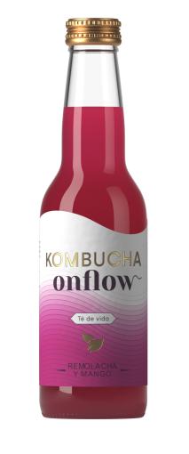 bebidas KOMBUCHA REMOLACHA Y MANGO 33CL BIO S/GLU